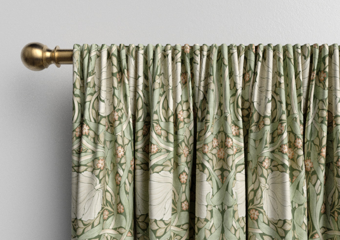 William Morris At Home Pimpernel, Nettle - Made to Measure Curtains - Image 9